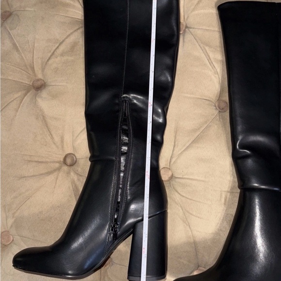 Madden Girl Women's William Knee High Black Boot- Sz 6 NWOT Business Dress Work - Picture 3 of 4